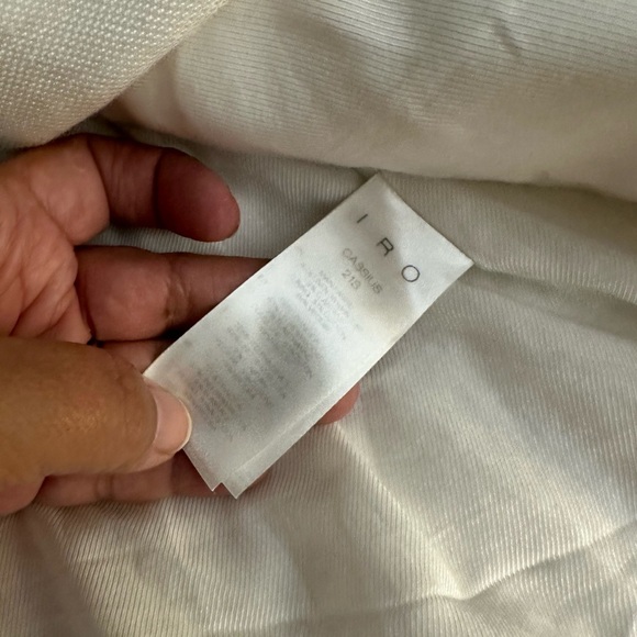 IRO White Cassius Relaxed Blazer - Picture 8 of 8